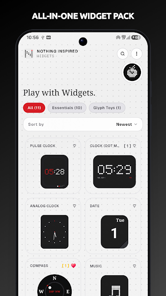 Nothing Inspired Widgets screenshot 3 of 5