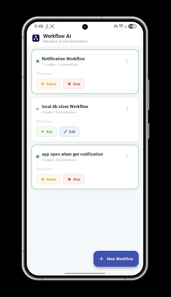 Workflow AI screenshot 6 of 6